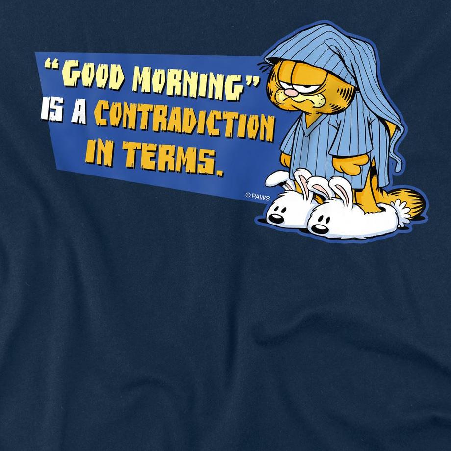 Garfield  Contradiction In Terms Maglietta 
