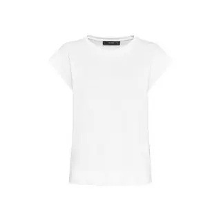 HALLHUBER  Boxy-Shirt aus Baumwoll-Interlock-Jersey Bianco sporco