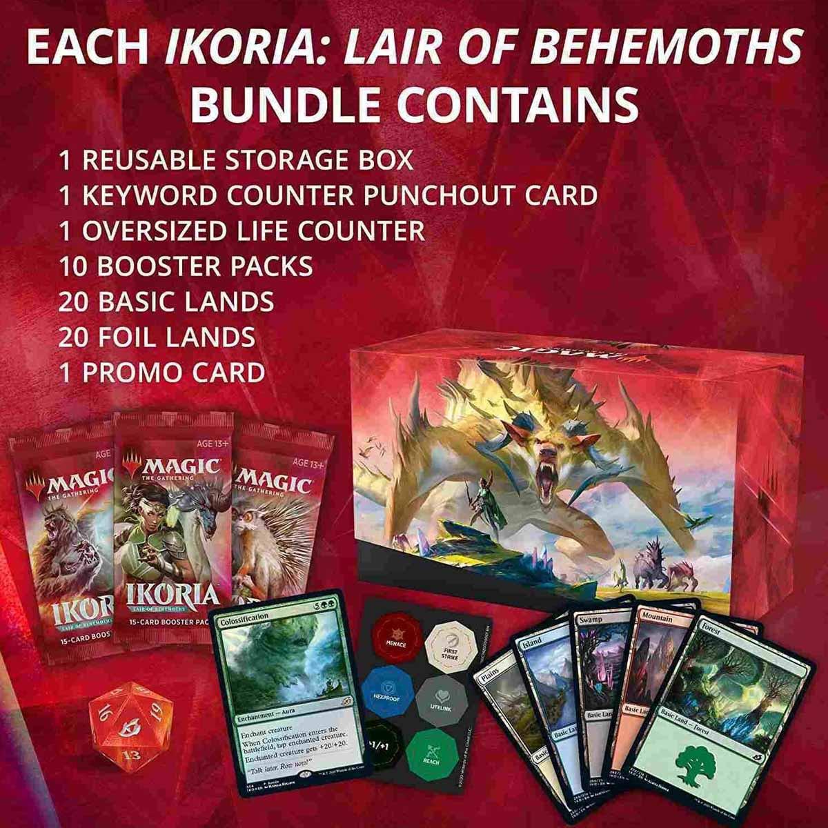 Wizards of the Coast  Ikoria Lair of Behemoths Bundle - Magic the Gathering - EN 