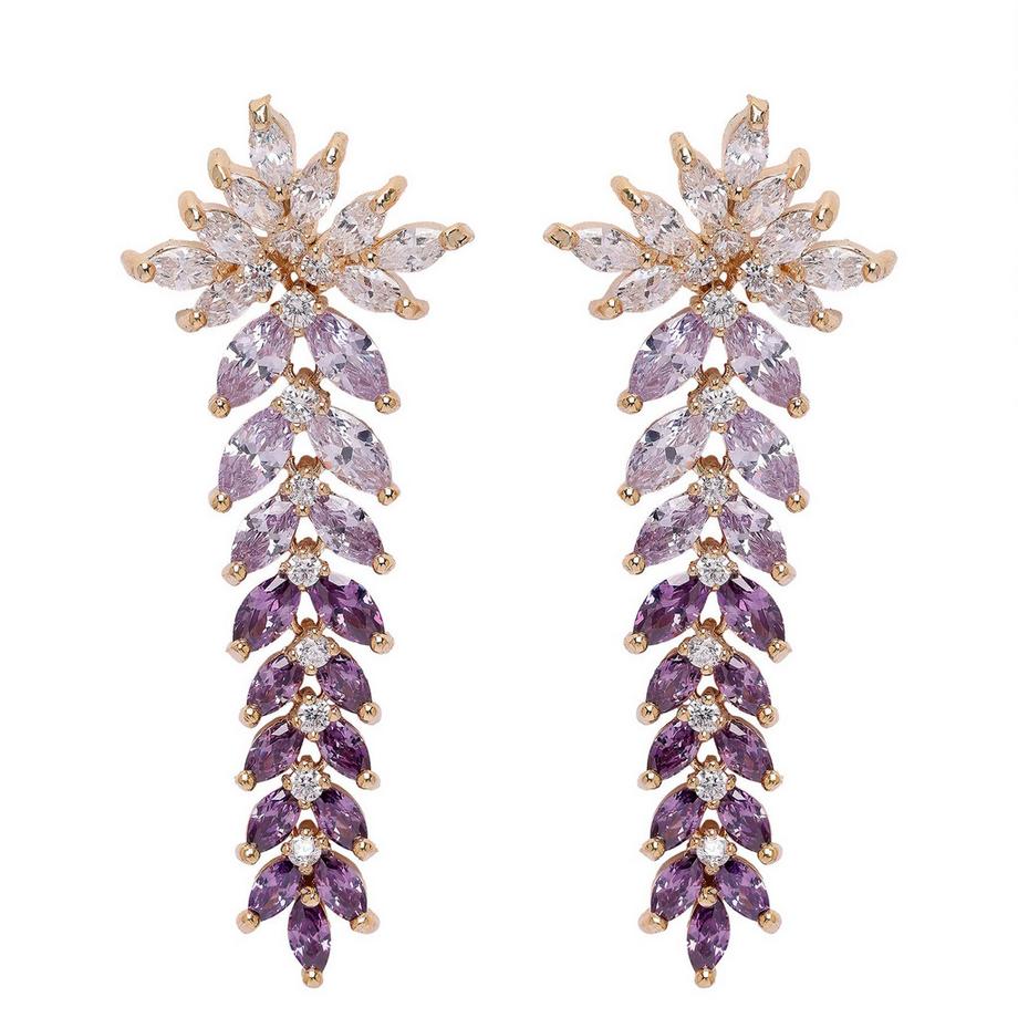 Diva Orecchini Pendenti Floreali