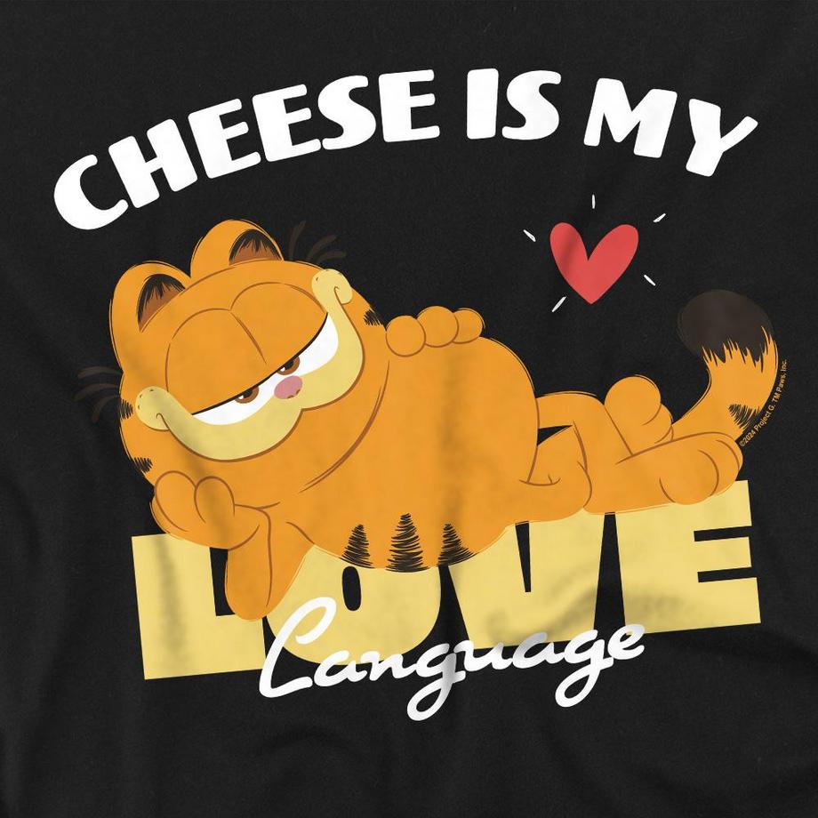 SONY  Cheese Is My Love Language Maglietta 