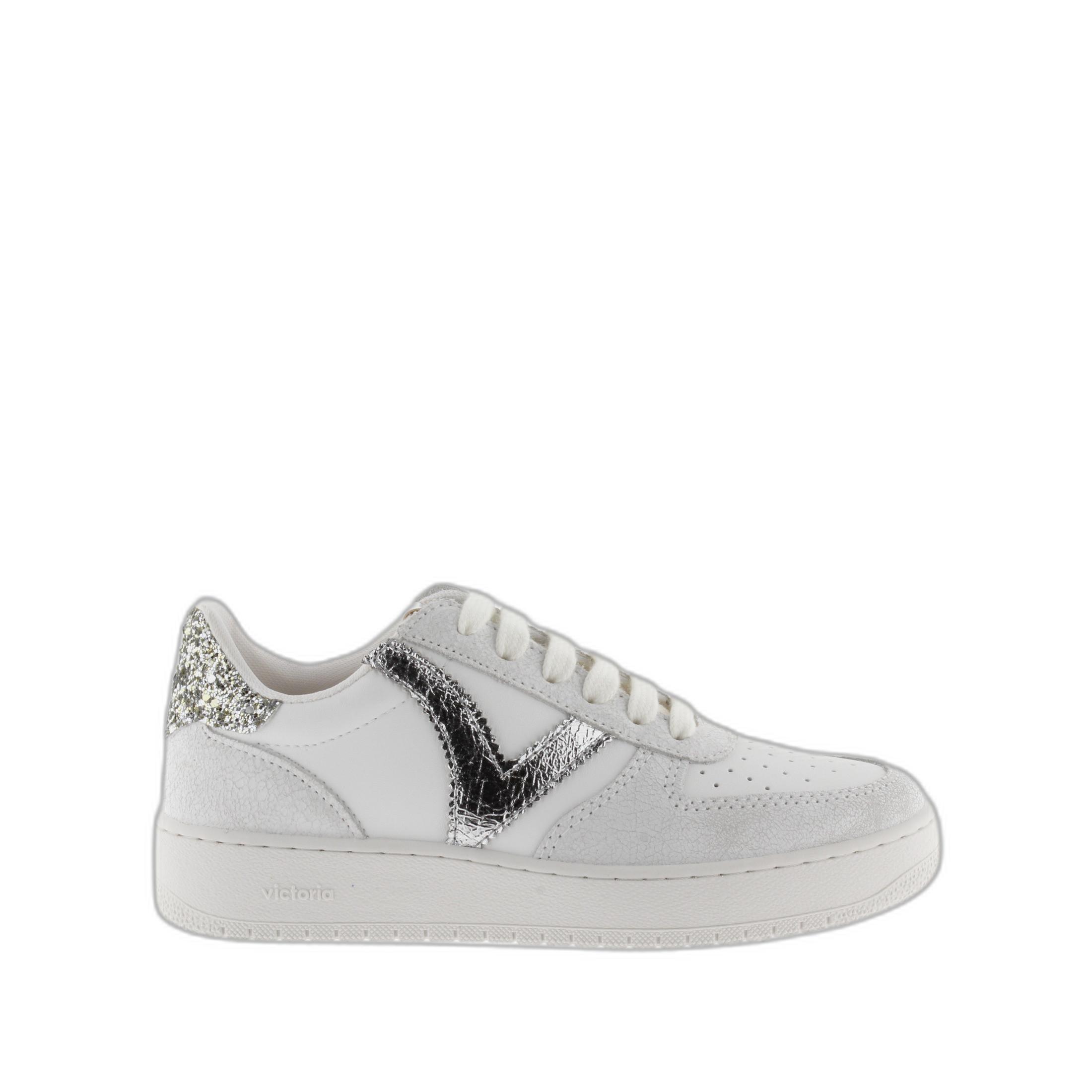 Victoria  sneakers mit craquelé und metall damen  madrid 