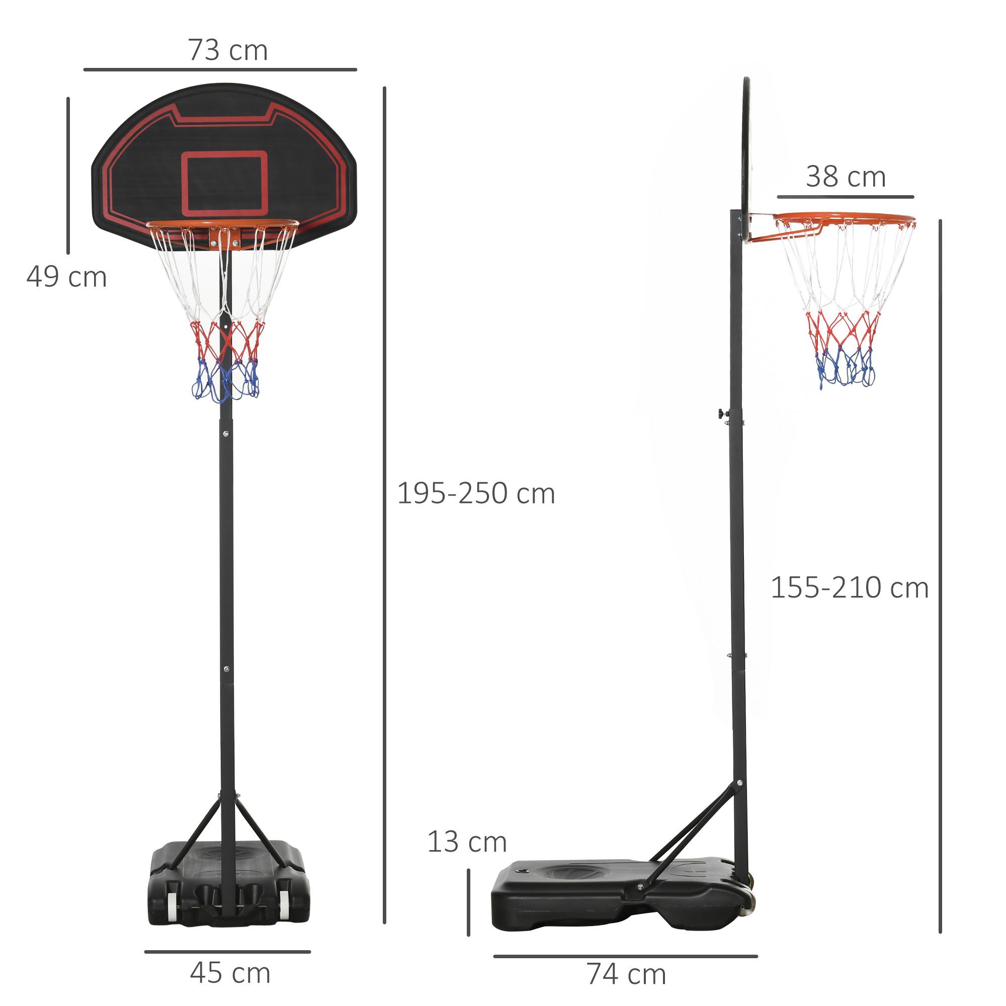 HOMCOM  Basketballständer 