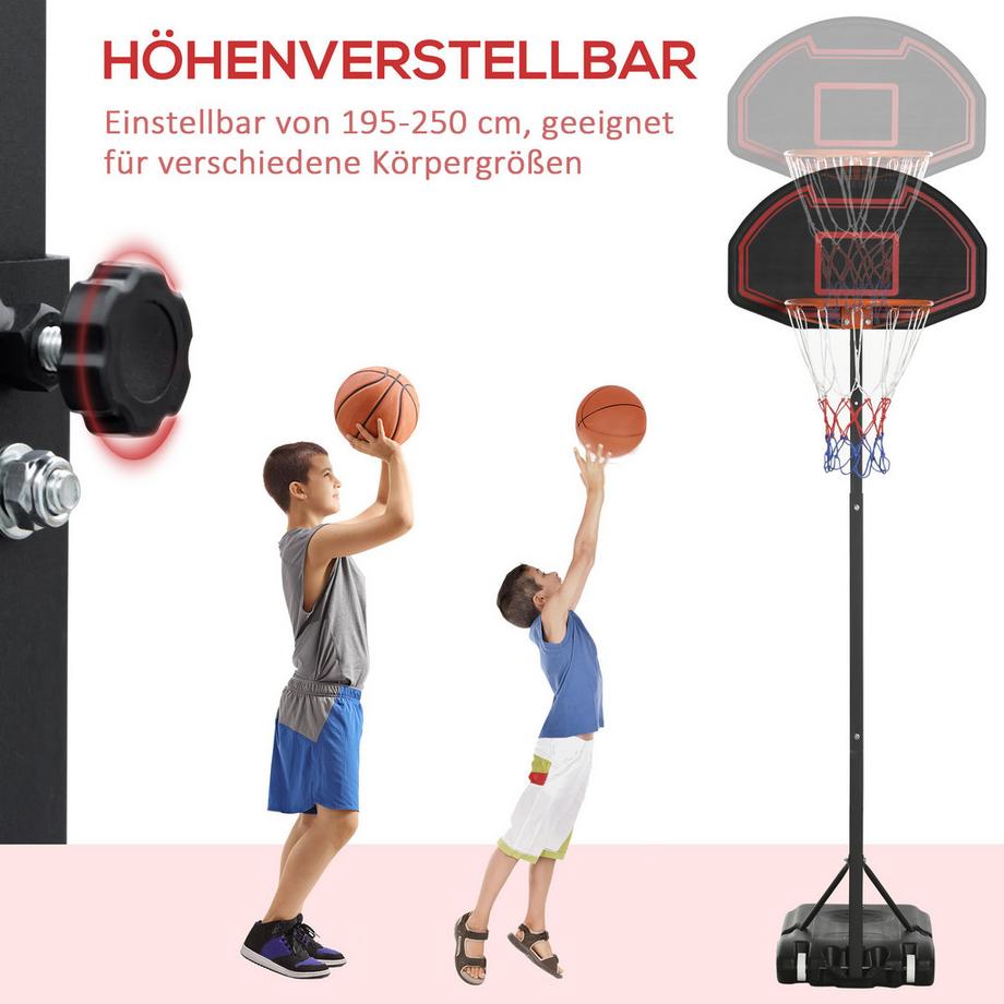 HOMCOM  Panier de basket 