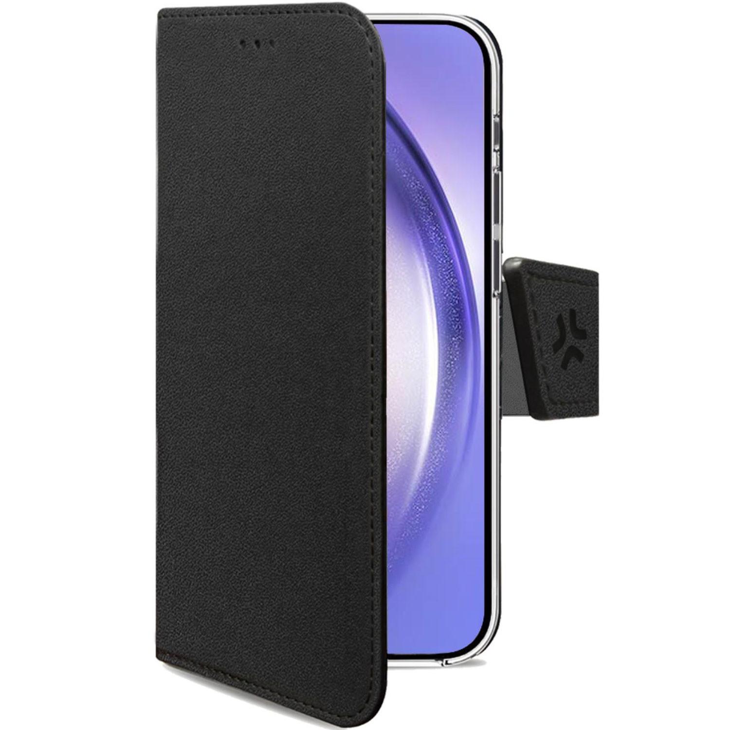 Celly  Custodia a portafoglio Wally per Galaxy A55 5G Nera 