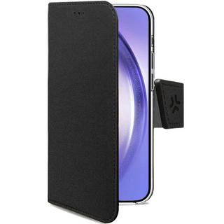 Celly  Custodia a portafoglio Wally per Galaxy A55 5G Nera 