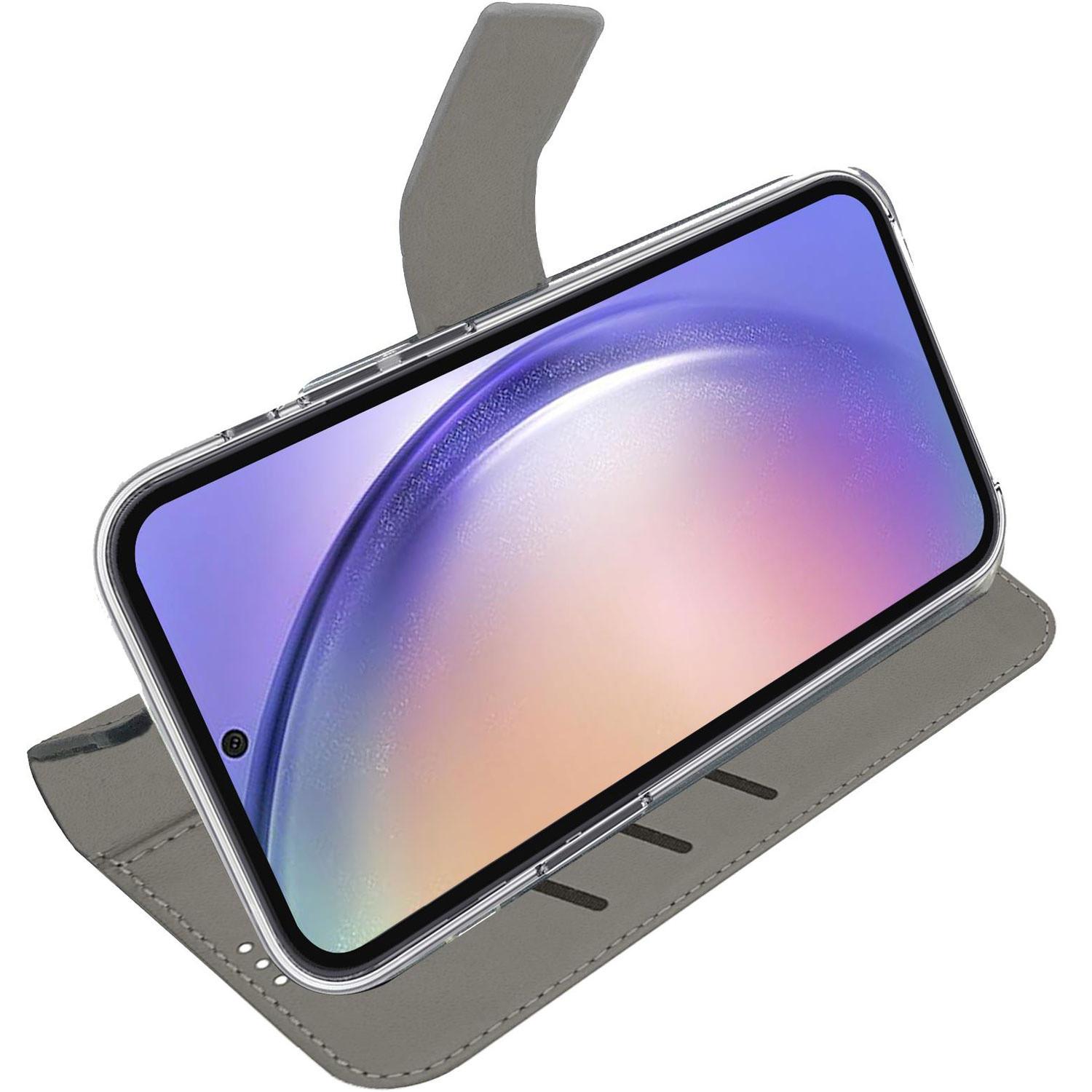 Celly  Custodia a portafoglio Wally per Galaxy A55 5G Nera 