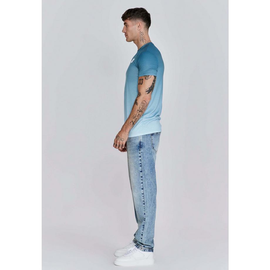 Sik Silk T-Shirt Ombre Manches Courtes  