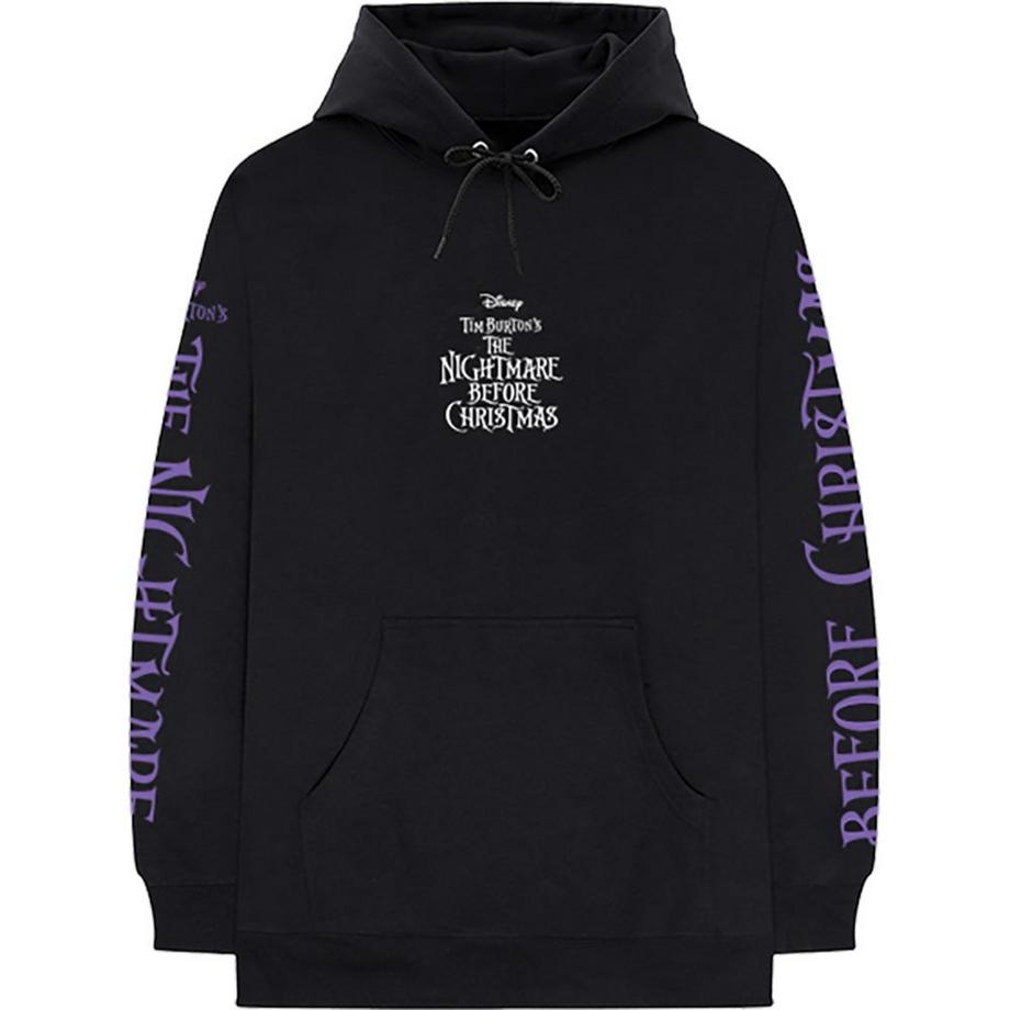 Jumbo Hoodie zum Überziehen Rücken und Ärmeldruck