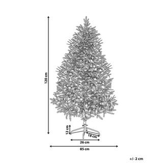 Beliani Albero di Natale en PVC Scandinavo FORAKER  