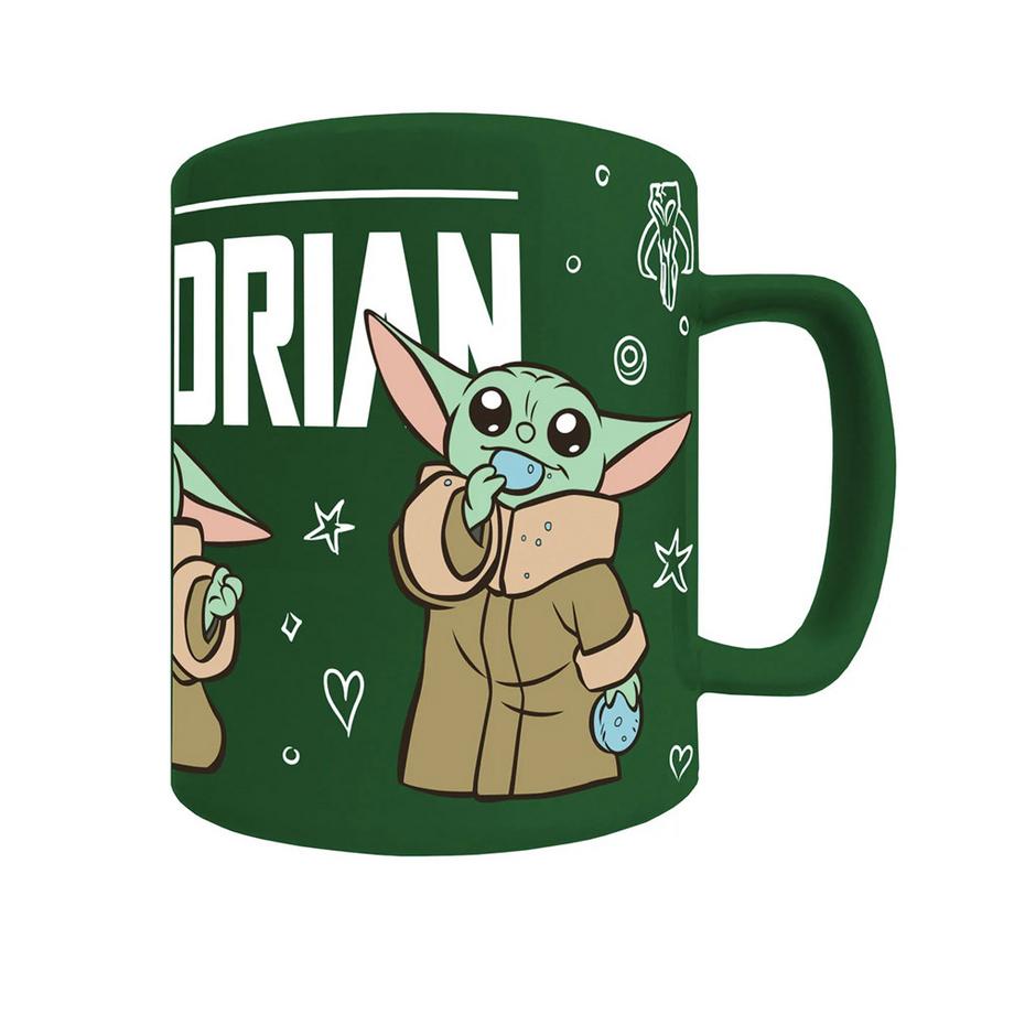 Star Wars: The Mandalorian Kaffeebecher, Flauschiger Stoff  