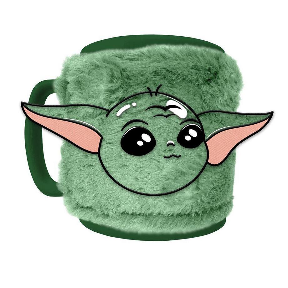 Star Wars: The Mandalorian Kaffeebecher, Flauschiger Stoff  