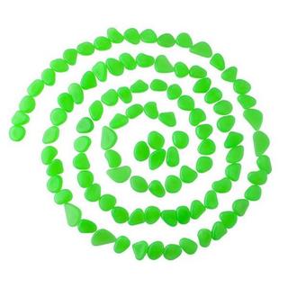 eStore 100x Pierres de Décoration Lumineuses - Vert  