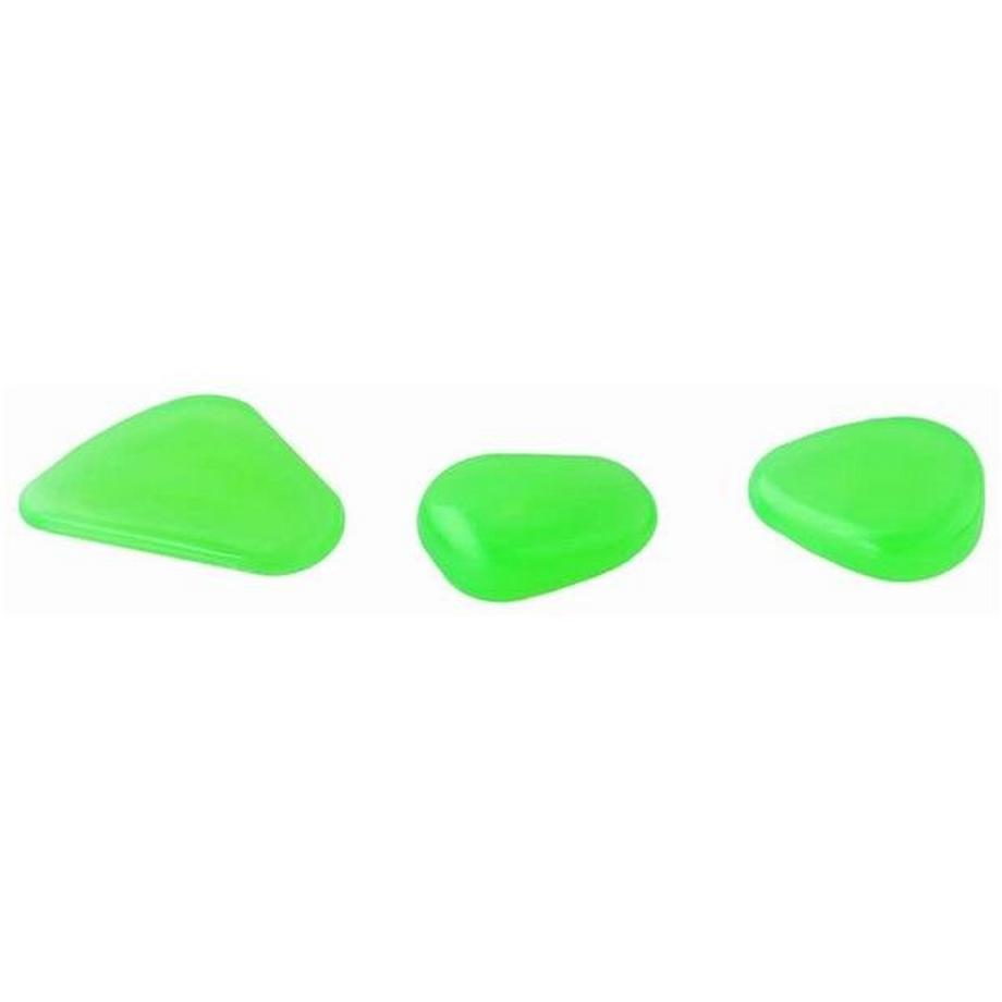 eStore 100x Pierres de Décoration Lumineuses - Vert  