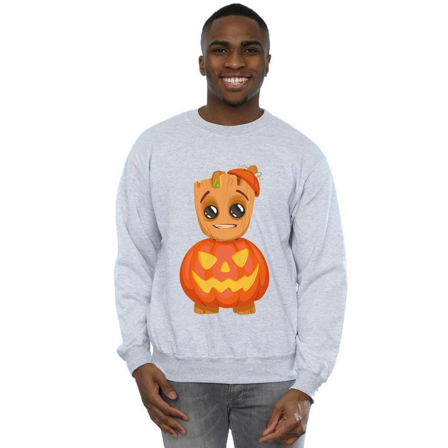 MARVEL Halloween Zucca Groot Felpa  