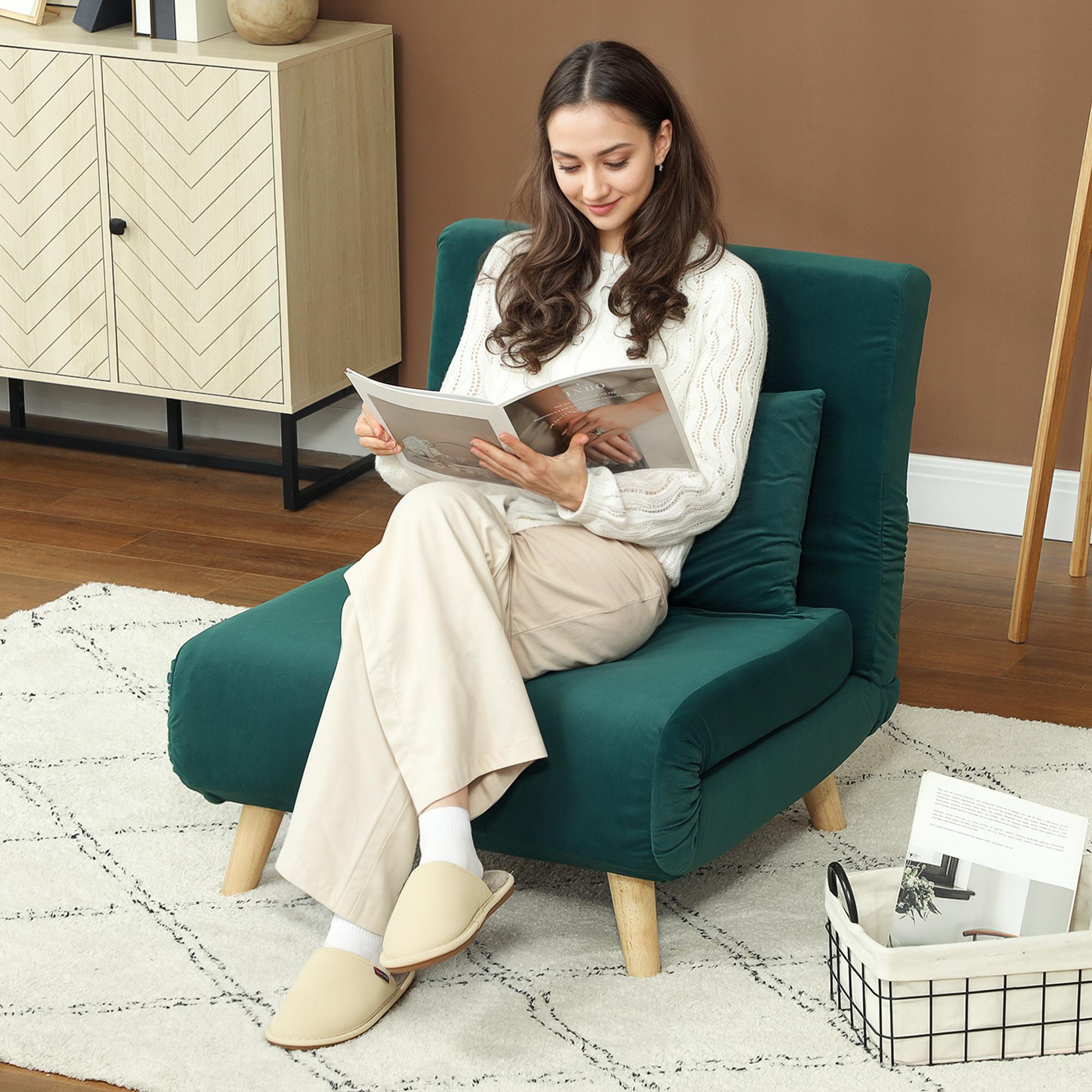 HOMCOM Chaise de couchage  