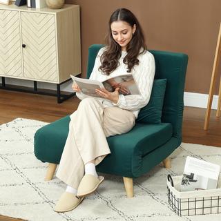 HOMCOM Chaise de couchage  