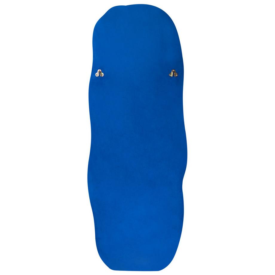 Beliani Miroir en Velours Rétro BEAUNE  