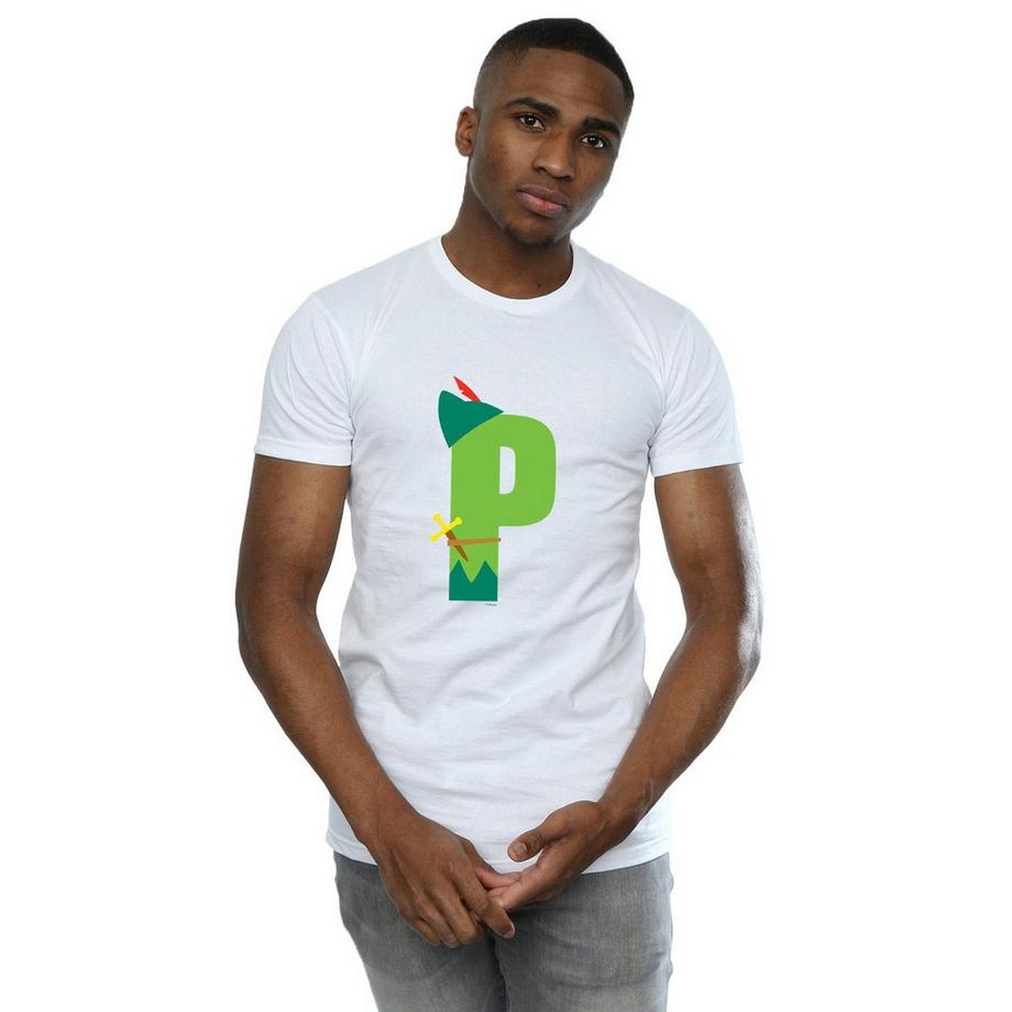 Disney Alphabet P Is For Peter Pan T-Shirt  