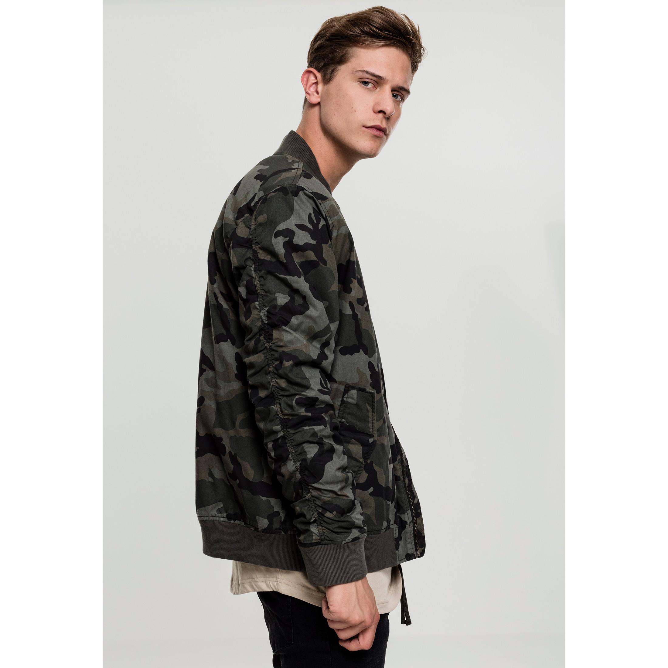 URBAN CLASSICS Vintage Baumwoll Bomberjacke  