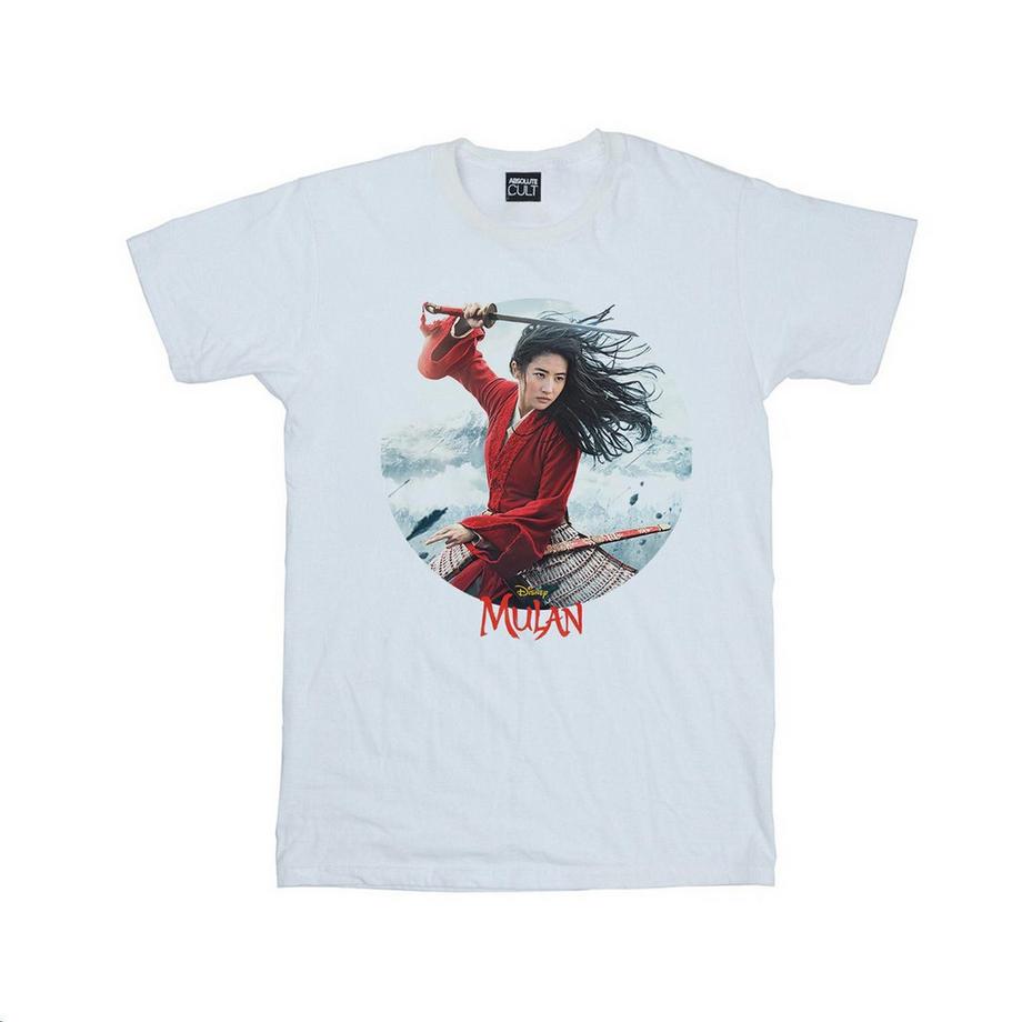 Disney Mulan Warrior T-Shirt Stampa Grafica  