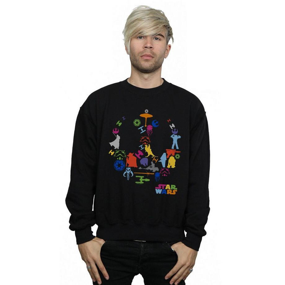 STAR WARS Star Wars Felpa Icone Colorate  