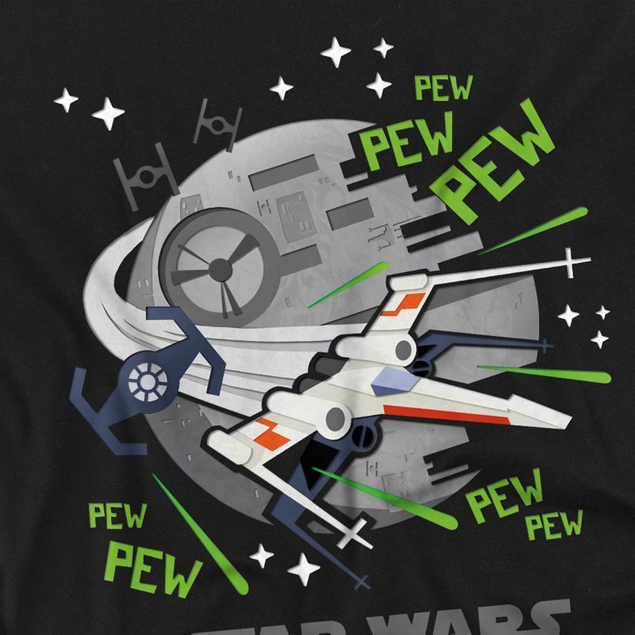 STAR WARS Pew Pew Langarm T-Shirt  