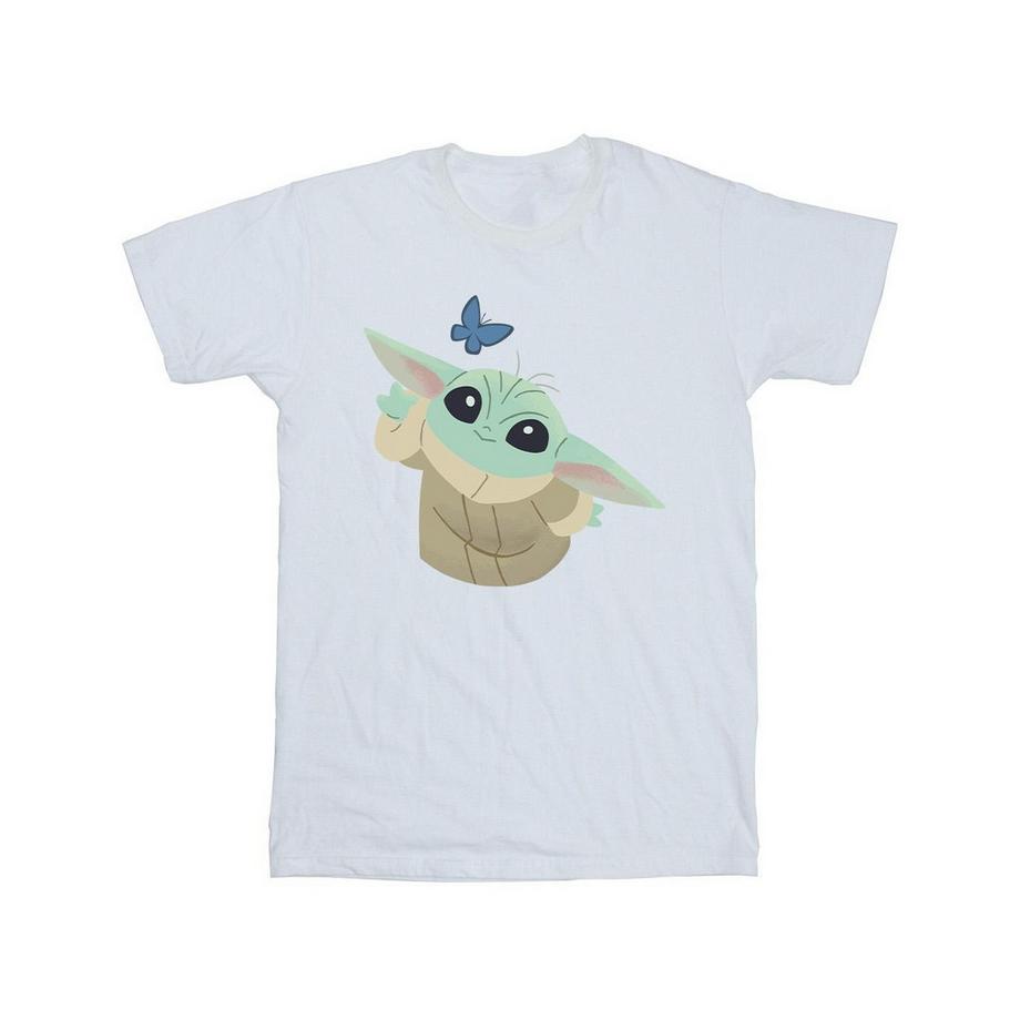 Tshirt THE MANDALORIAN BUTTERFLY CATCHING