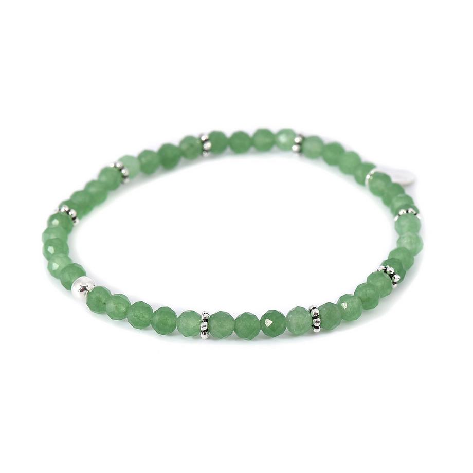 Balibay  Bracelet Amina orné de pierres précieuses d'aventurine 