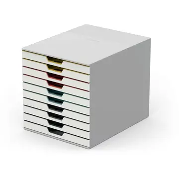 DURABLE Box VARICOLOR Mix 10  farbig 10 Fächer