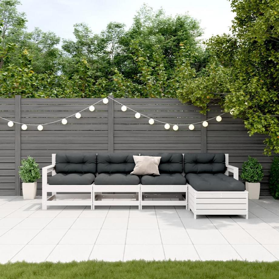 VidaXL set salotto da giardino Legno  