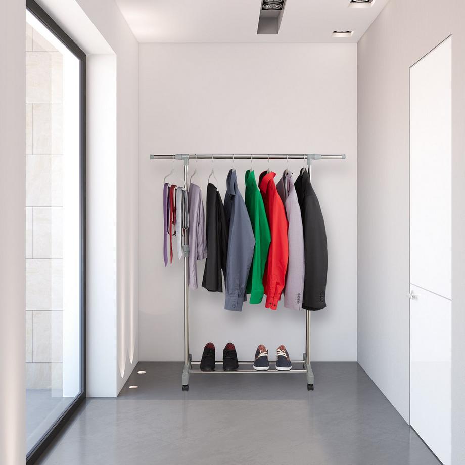 Northix Ruote regolabili per appendiabiti  