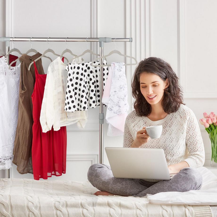 Northix Ruote regolabili per appendiabiti  