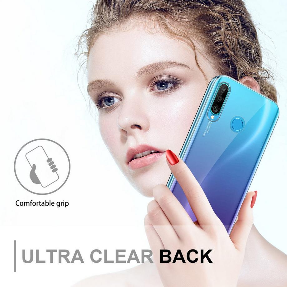 Cadorabo  Housse compatible avec Huawei P30 LITE - 360° Full Body Coque de protection - Protection frontale et dorsale, protection intégrale avec protection d'écran 