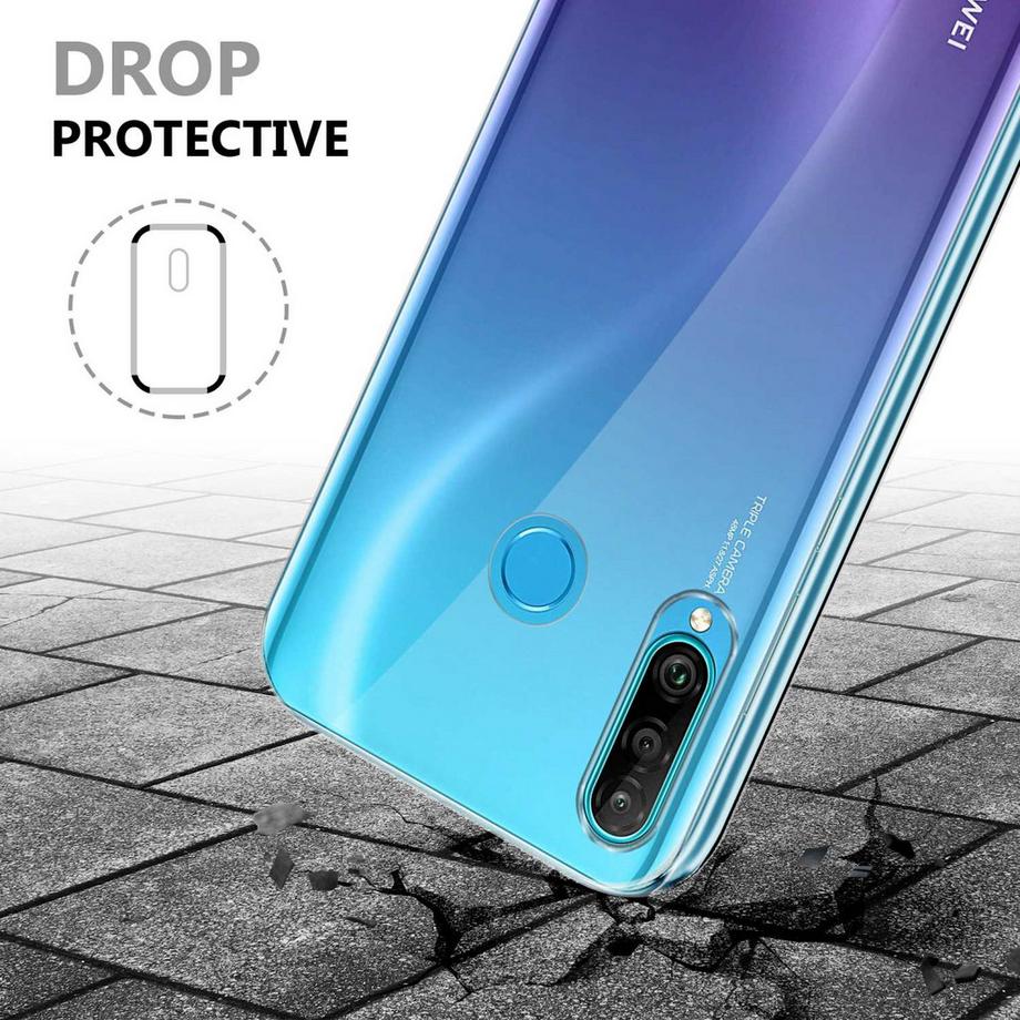 Cadorabo  Housse compatible avec Huawei P30 LITE - 360° Full Body Coque de protection - Protection frontale et dorsale, protection intégrale avec protection d'écran 