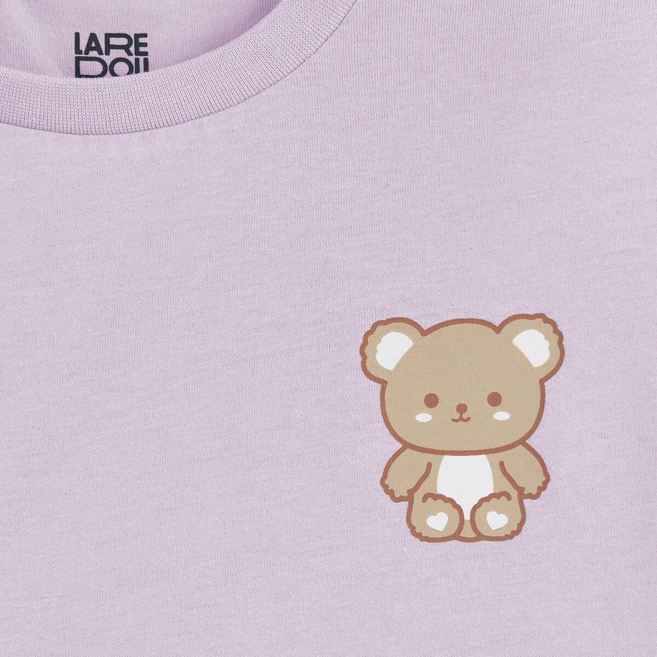 La Redoute Collections  3er-Set Pyjashorts aus Baumwolle mit Teddybär- und Streifenmuster 
