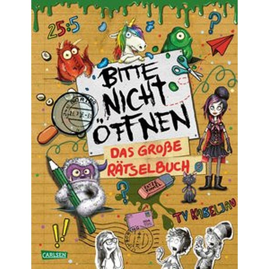 Carlsen  Bitte nicht öffnen: Das große Rätselbuch 