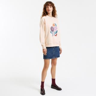 La Redoute Collections  Sweatshirt mit rundem Ausschnitt 