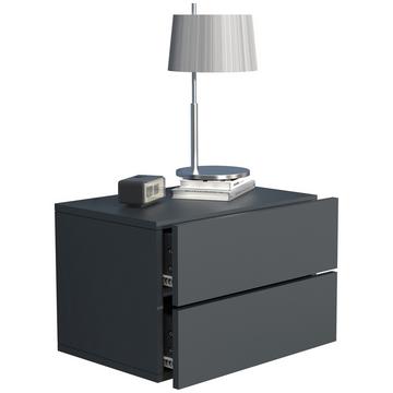 Tiroir mural en bois Table de chevet murale Tiroir Console Table de chevet Usal L 45 cm