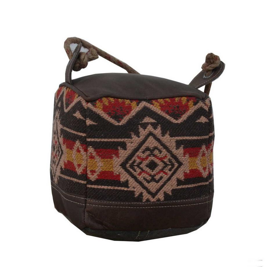 Türstopper Leder I eckig