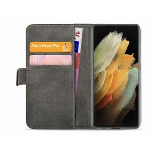 Nedis  Custodia a libro con portafoglio Gelly Classic per Samsung Galaxy S21 Ultra Black 