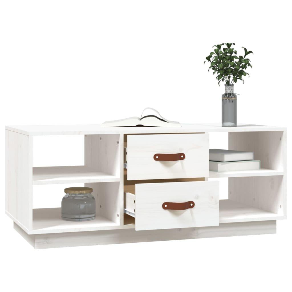 VidaXL Table basse bois de pin  