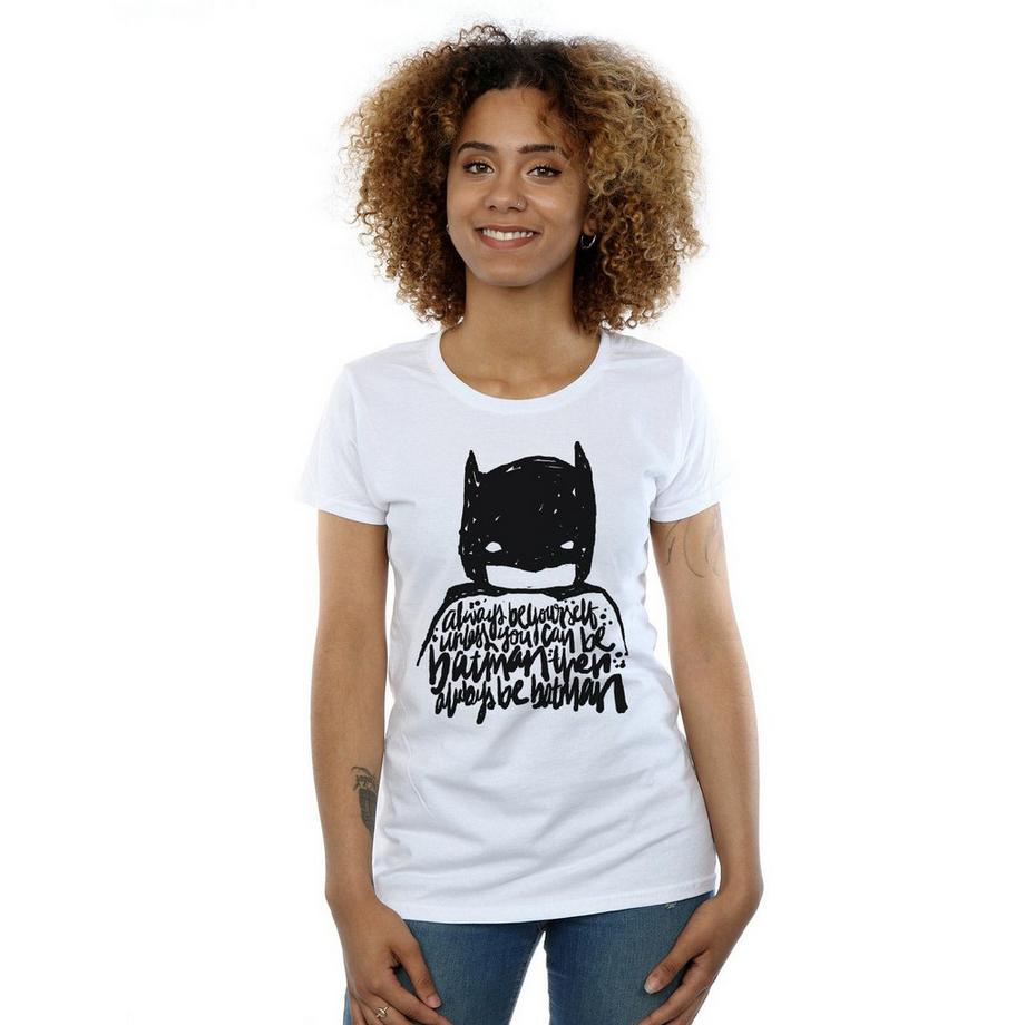 DC COMICS Always Be Yourself Batman T-Shirt  