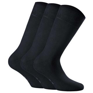Rohner Bequem sitzende Baumwollsocken 3er Pack  