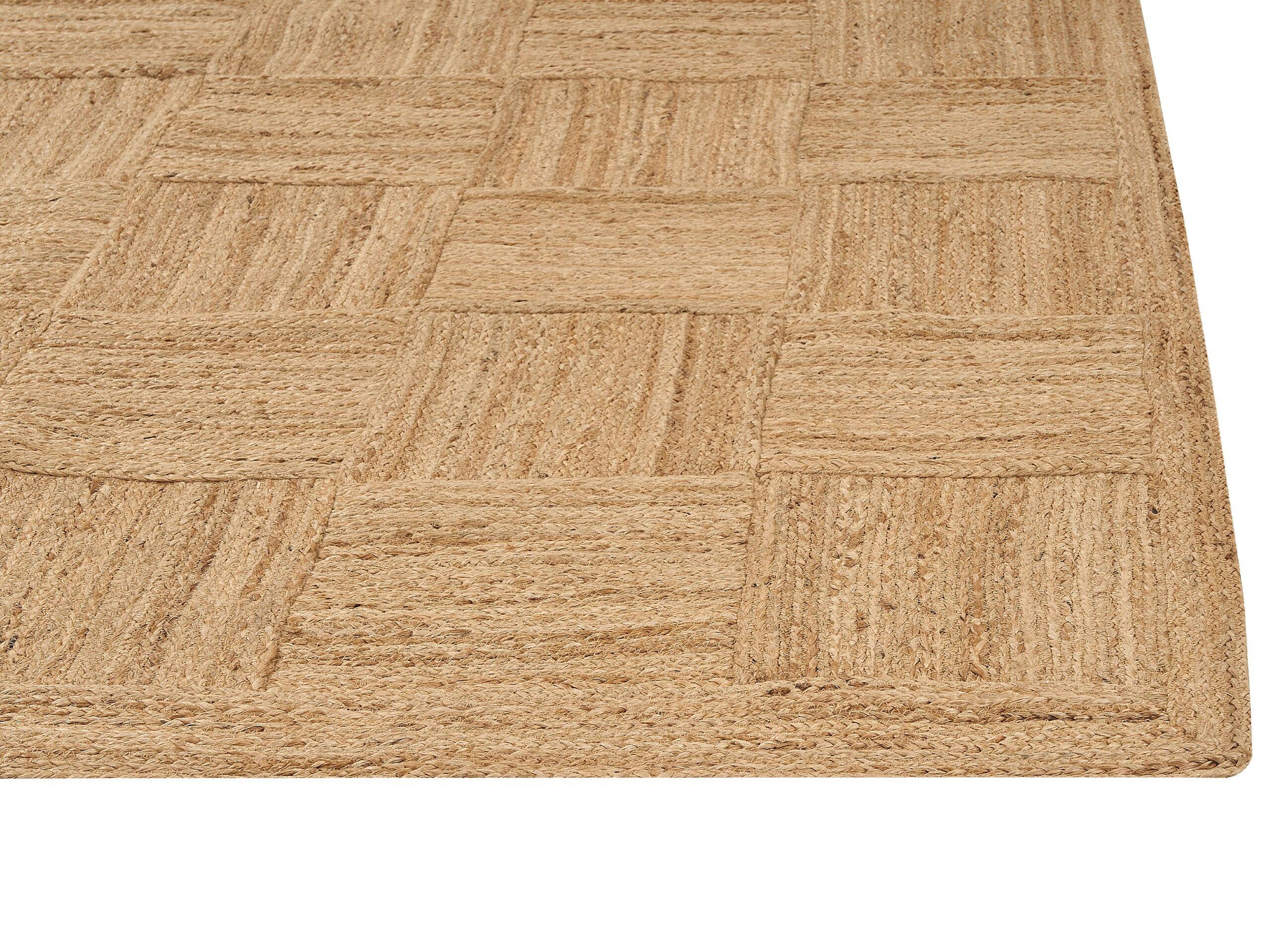 Beliani Tapis en Jute Boho ESENTEPE  