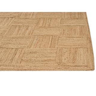 Beliani Tapis en Jute Boho ESENTEPE  