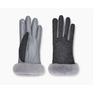 UGG Fabric Leather Shorty Guanti  