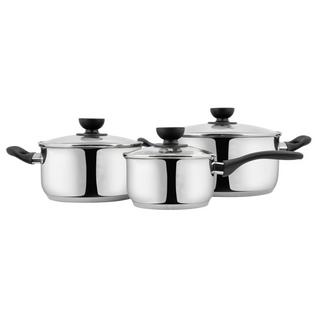 SCHOU Topf-Set 6tlg, Edelstahl,  