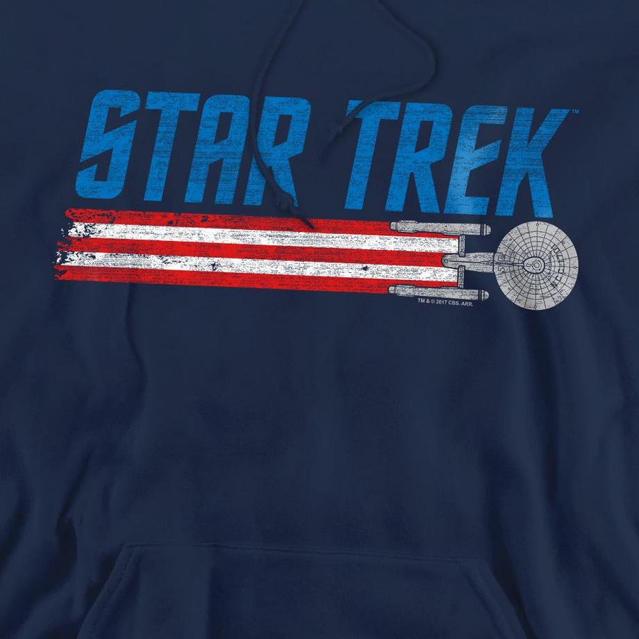 Star Trek Enterprise Felpa con Cappuccio  
