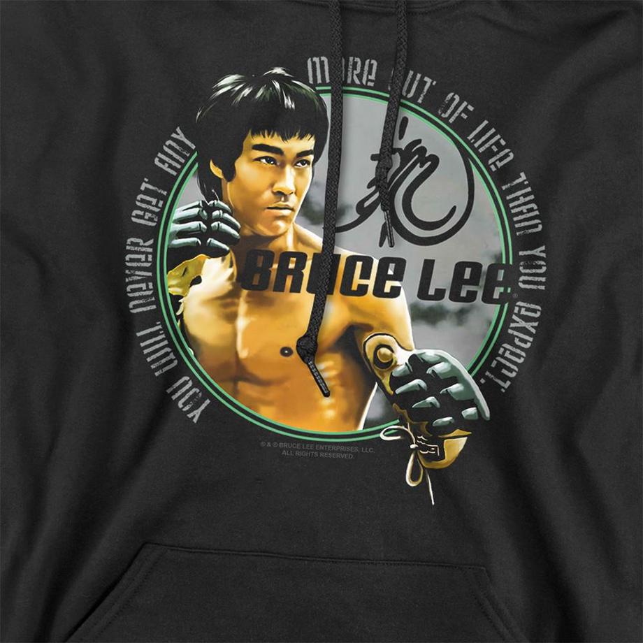 Bruce Lee  Sweat à capuche EXPECTATIONS 